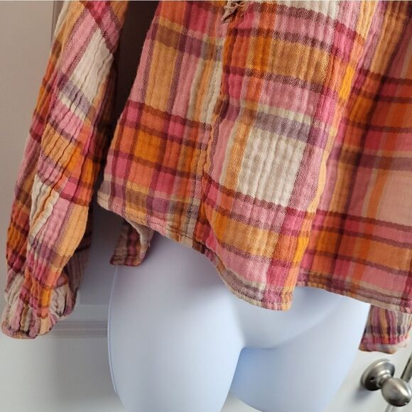 WE THE FREE 'Siena' Plaid Top - Picture 8 of 14